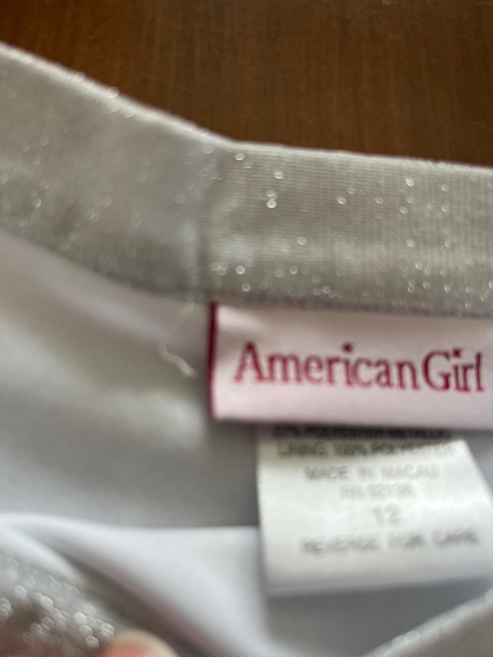 Silver Two Layered Skirt - Picture 12 of 15